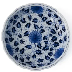MIYA Company Ai Karakusa 6.75" Dessert Dish Discount