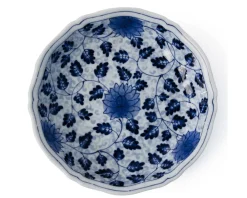 MIYA Company Ai Karakusa 6.75" Dessert Dish Discount