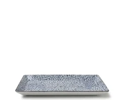 MIYA Company Aizome Mums Rectangle Plate New