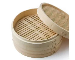 MIYA Company Bamboo Steamer Set 12
