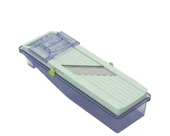 MIYA Company Benliner Mandoline Vegetable Slicer And Catch Tray Set