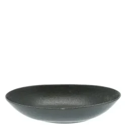 MIYA Company Black Cosmos Bowl Oval 10" Clearance