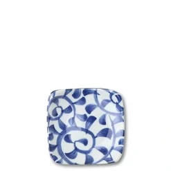 MIYA Company Blue & White Karakusa 3.5" Plate New