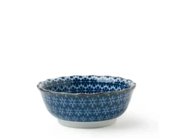 MIYA Company Blue & White Sauce Dish Set