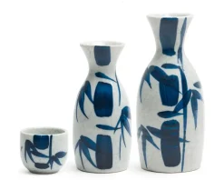 MIYA Company Blue Bamboo 1.2 Oz. Sake Cup Discount