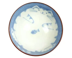 MIYA Company Blue Cat Rice Bowl Best