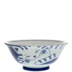 MIYA Company Blue Cats 7.5" Bowl Outlet