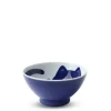 MIYA Company Blue Cats 4.5" Rice Bowl Outlet