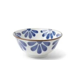 MIYA Company Blue Flower 5.75" Bowl Discount