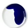 MIYA Company Blue Splash 7.75" Plate New