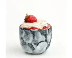 MIYA Company Boulder Teacup - Black Clearance