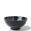 MIYA Company Bowl Focus Lapis Floral 7-3/4" Sale