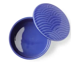 MIYA Company Bowl With Cover Himari Blue Hot