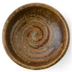 MIYA Company Brown Swirl 3.25" Sauce Dish Online