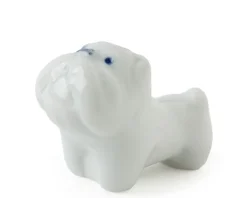 MIYA Company Bulldog Chopstick Rest - White Clearance