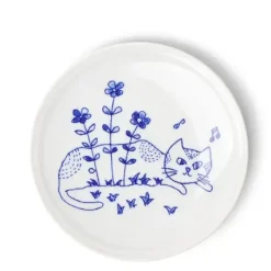 MIYA Company Cat In The Field 5-1/2" Plate