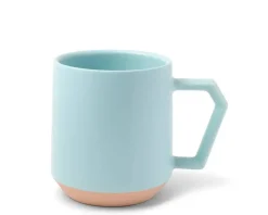 MIYA Company Chips 12 Oz. Mug Pastel Blue Clearance
