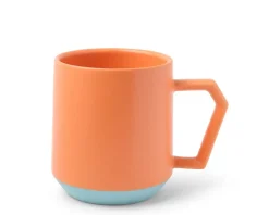 MIYA Company Chips 12 Oz. Mug Pastel Orange Sale