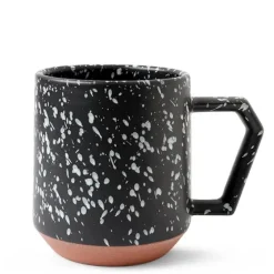 MIYA Company Chips 12 Oz. Mug Splash Black New