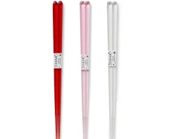 MIYA Company Chopsticks Acrylic Red Set/3 Online