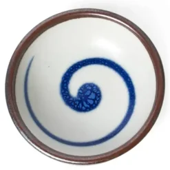 MIYA Company Cobalt Swirl 3.25" Sauce Dish Best