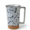 MIYA Company Dragonflies 12 Oz. Tall Mug Clearance