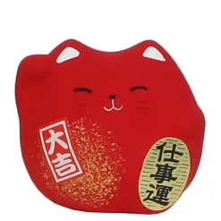 MIYA Company Feng Shui Cat 2.25" - Red Sale