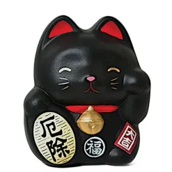 MIYA Company Feng Shui Fortune Cat Bank - Black Online