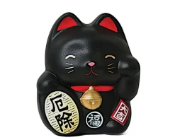 MIYA Company Feng Shui Fortune Cat Bank - Black Online