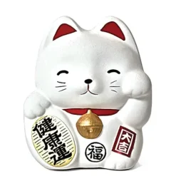 MIYA Company Feng Shui Fortune Cat Bank - White Outlet