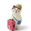 MIYA Company Figurine - Traveling Cat Hot