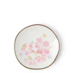 MIYA Company Floral Mini Plate Cherry Blossom