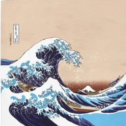 MIYA Company Furoshiki Hokusai 19.75" Sq. Sale