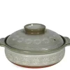 MIYA Company Hana-Mishima Donabe Casserole, 135 Oz.