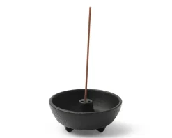 MIYA Company Incense Holder Black Center Cone
