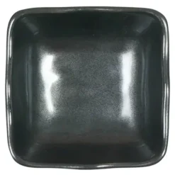MIYA Company Iron Glaze 3.25" Sq. Dish Hot