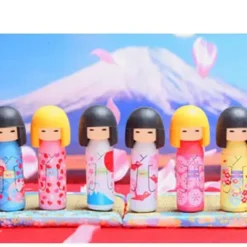 MIYA Company Iwako Kokeshi Doll Erasers At Miya Best