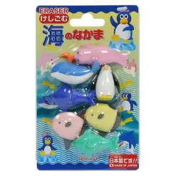 MIYA Company Iwako Marine Animals Eraser Pack At Miya Best