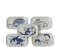 MIYA Company Kabamaru Rectangle Plate Set/5 Sale