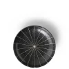MIYA Company Kasa Lines Black 4.75" Plate