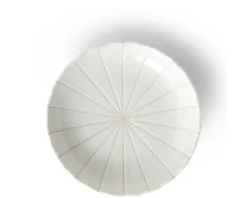 MIYA Company Kasa Lines White 6.5" Plate Sale