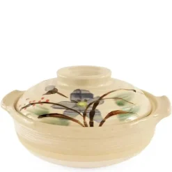 MIYA Company Kikyo Donabe Casserole, 90 Oz. Clearance