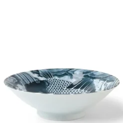 MIYA Company Koi 10" Serving Bowl Gray Clearance