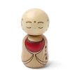 MIYA Company Kokeshi Ojizo Brown Best