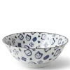 MIYA Company Maneki Neko Blue 7.75" Bowl Outlet