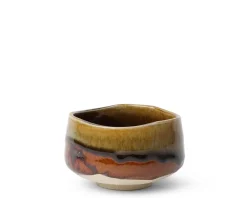 MIYA Company Matcha Bowl Amber Cavern 4-1/2