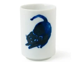 MIYA Company Midnight Blue Cat Cup Set Best