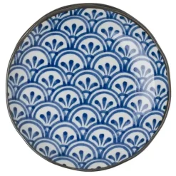 MIYA Company Monyou 6.5" Hana Seigaiha Plate Online