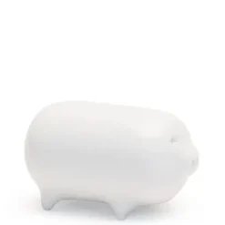 MIYA Company Mori Pig Figurine - White At Miya Hot