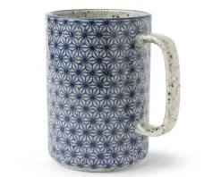 MIYA Company Mug Blue Asanoha 16 Oz. Best